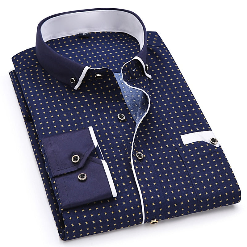 dress shirt design for men Men's Luxury Dress Shirts